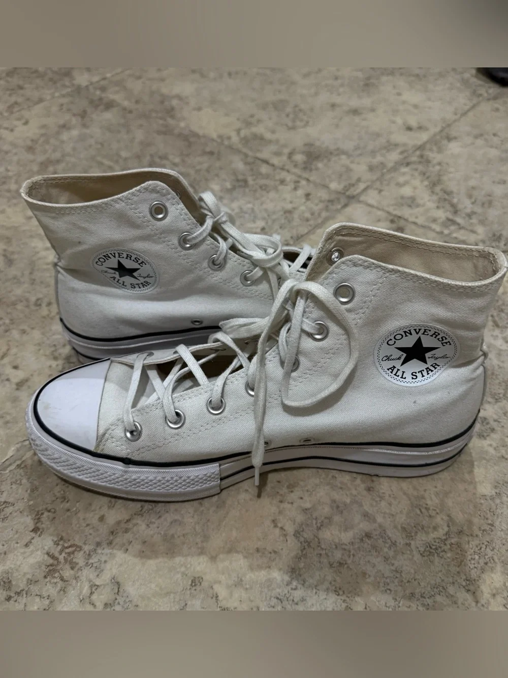 Converse Chuck Taylor All Star High Top Sneakers White Canvas | Women’s